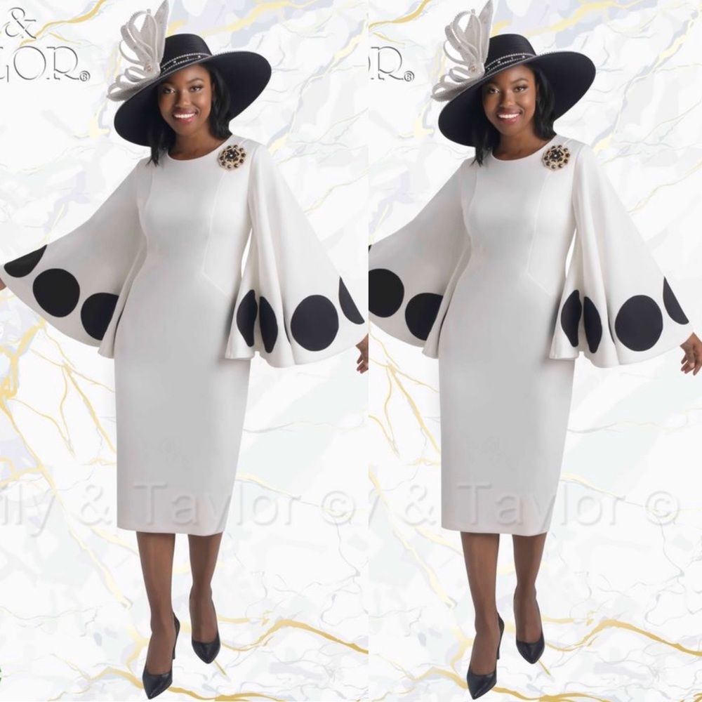 Big Polka Dots Midi Dress